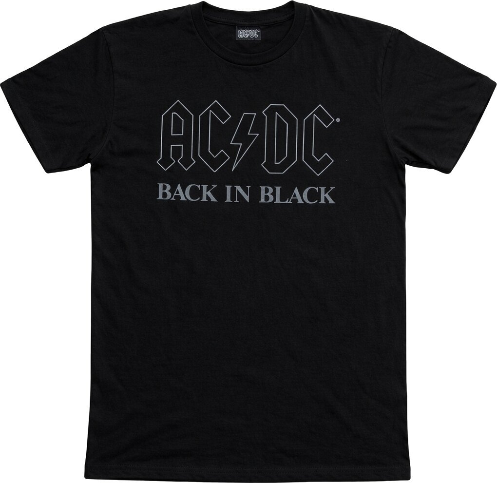 T-särk AC/DC Back In Black Black 3XL T-särk