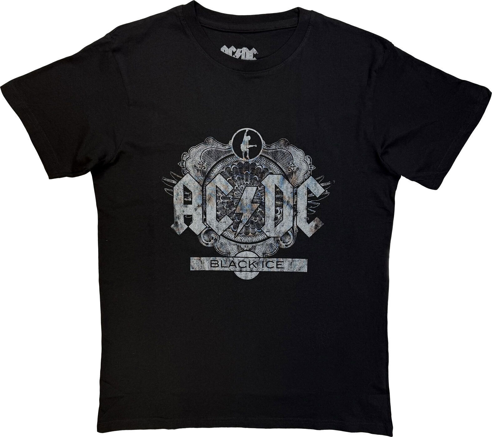 T-shirt AC/DC Black Ice Black 2XL Feminino T-shirt