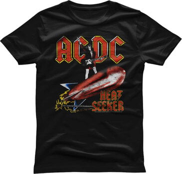 Tričko AC/DC Heat Seeker Black M Tričko - 1