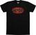 T-Shirt AC/DC Oval Logo Vintage Black L T-Shirt