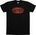 Πουκάμισο AC/DC Oval Logo Vintage Black 2XL Πουκάμισο