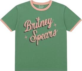 T-Shirt Britney Spears Retro Text Green M T-Shirt