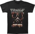 Bullet For My Valentine Temper Temper Gas Mask Black S Camiseta de manga corta