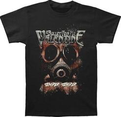 T-shirt Bullet For My Valentine Temper Temper Gas Mask Black XL T-shirt