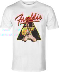 T-shirt Freddie Mercury Triangle White M T-shirt