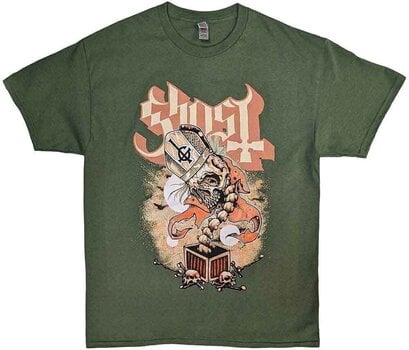 T-Shirt Ghost Jack In The Box Green M T-Shirt - 1