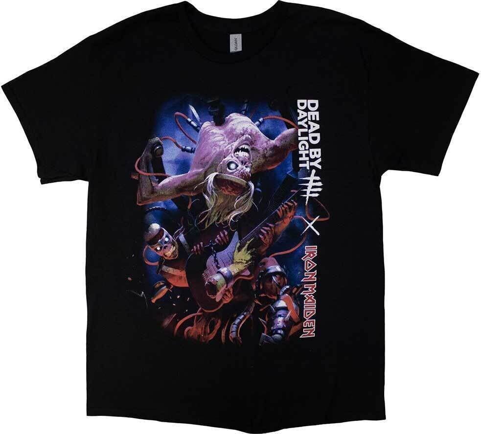 T-Shirt Iron Maiden Dead By Daylight Monster Eddie (Back Print) Black M T-Shirt