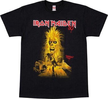 T-Shirt Iron Maiden Running Free Black L T-Shirt - 1