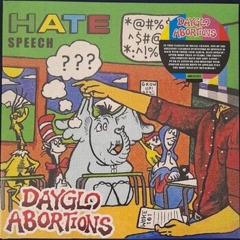 LP ploča Dayglo Abortions - Hate Speech (Reissue) (White Coloured) (LP) - 1