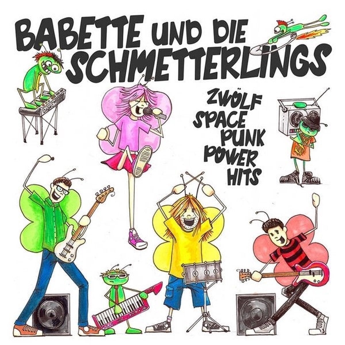 Vinylplate Babette Und Die Schmetterlings - Zwölf Space Punk Power Hits (LP)