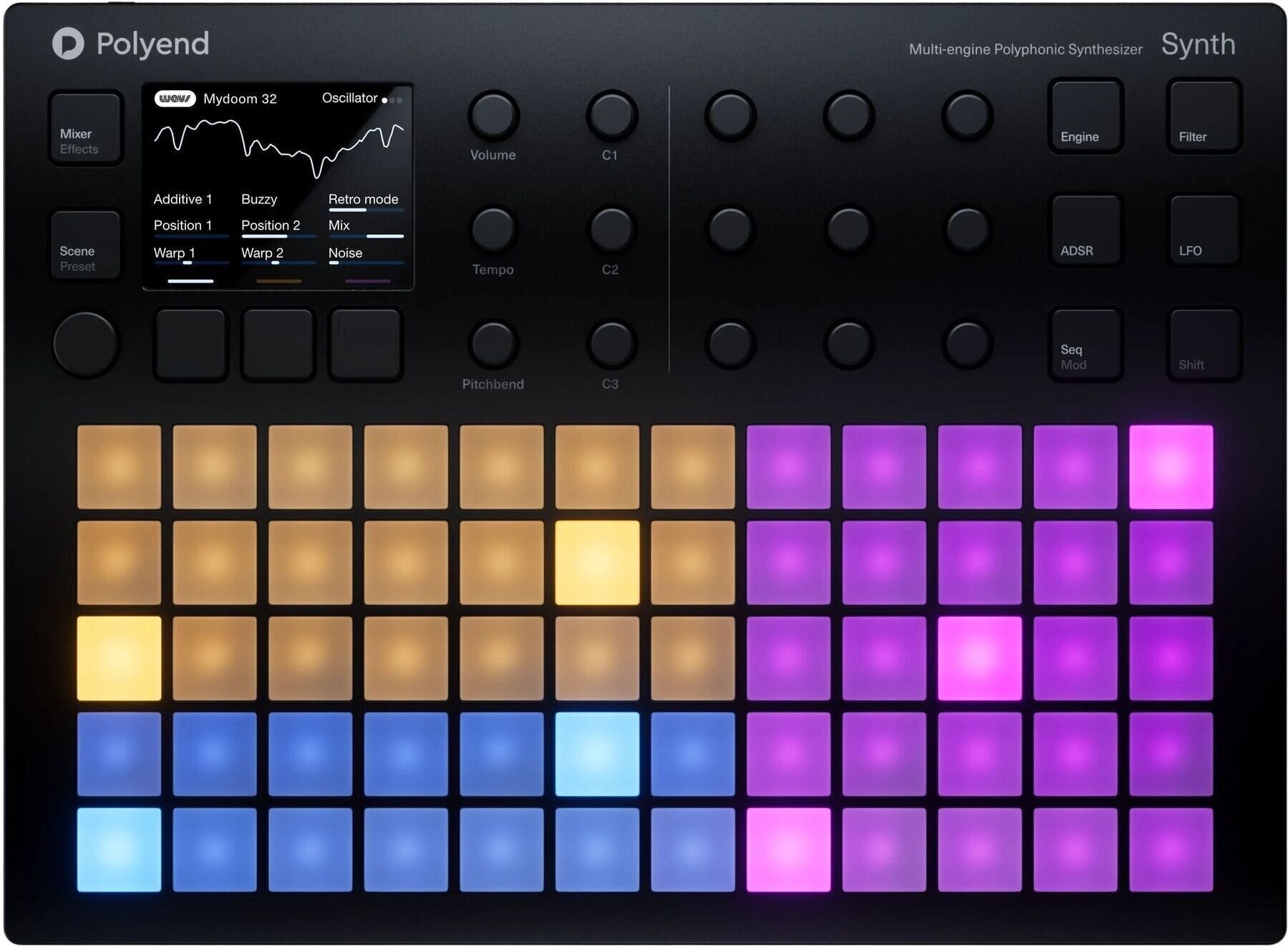 Sintetizator Polyend Synth Sintetizator Black