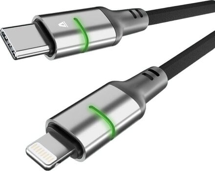 USB-kabel Avax CB636 STEELY LED 2 m USB-kabel - 1