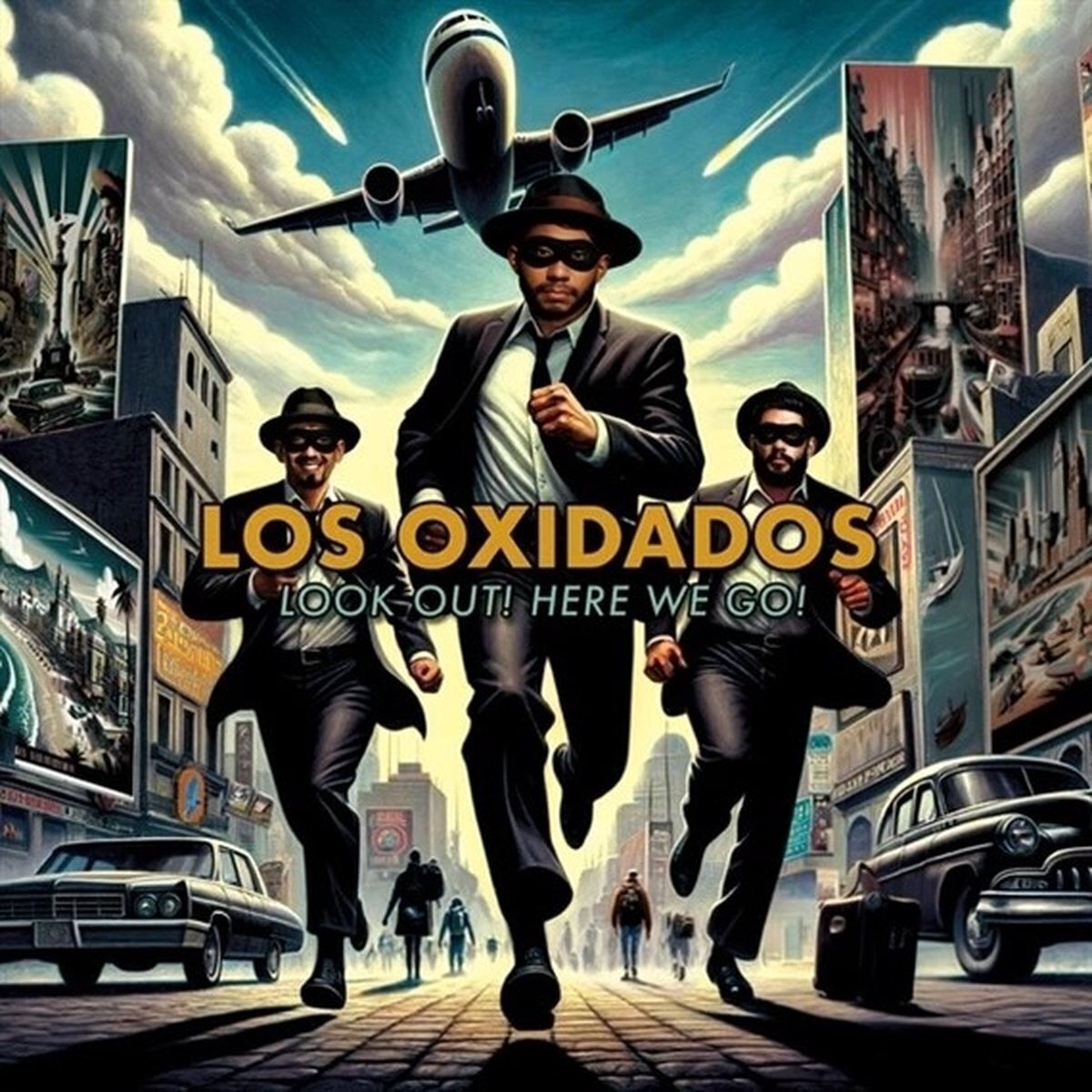 Disco de vinil Los Oxidados - Look Out! Here We Go! (LP)