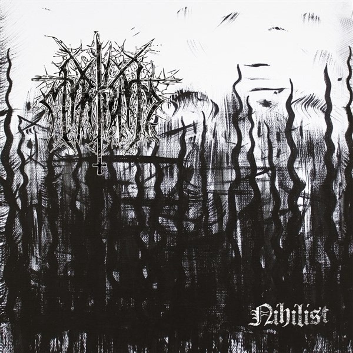 Vinylplate Myrkvid - Nihilist (Limited Edition) (Translucent Red Coloured) (LP)