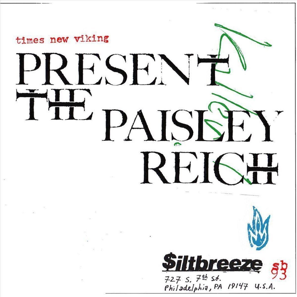 Disco de vinil Times New Viking - Present The Paisley Reich (LP)