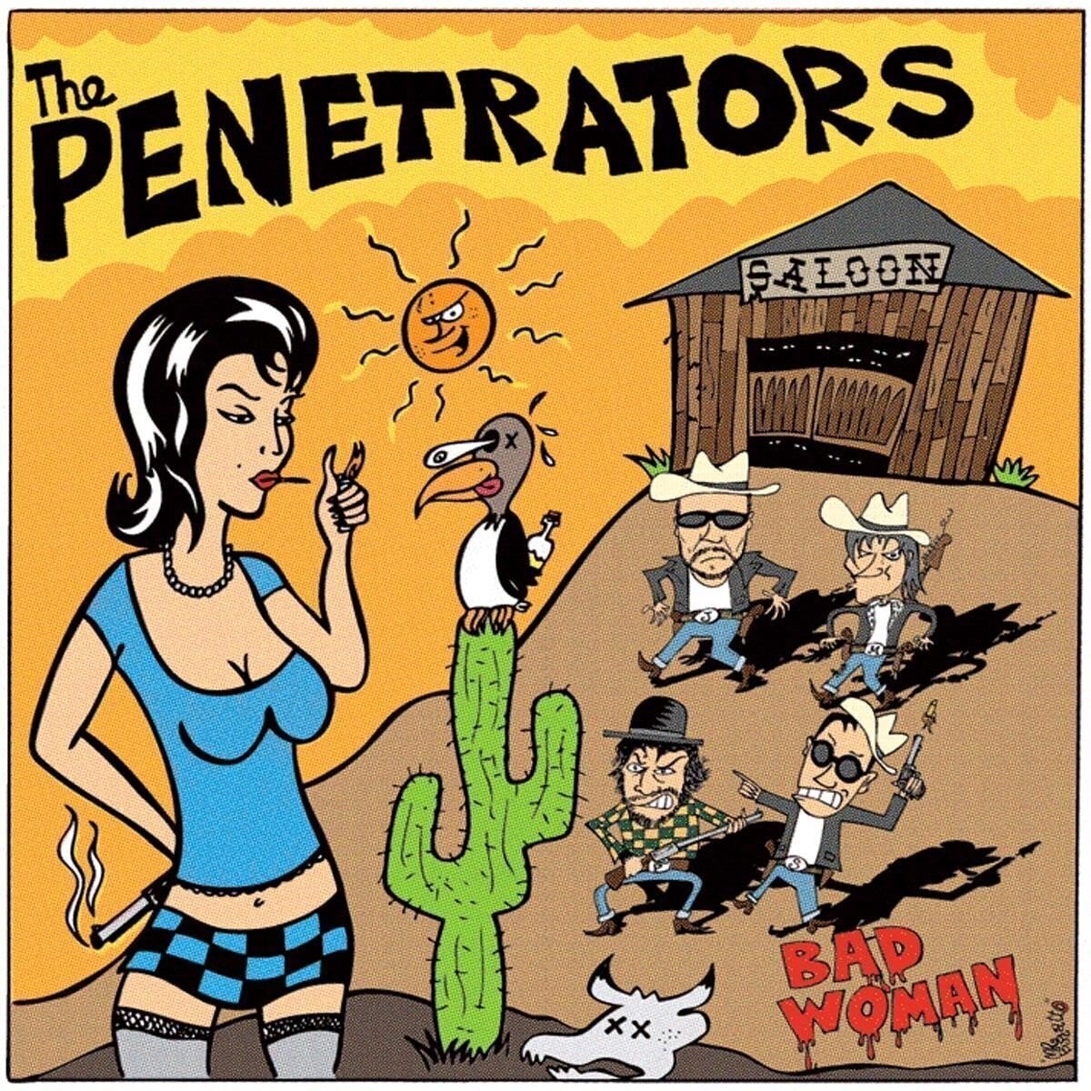Vinyl Record The Penetrators - Bad Woman (LP)