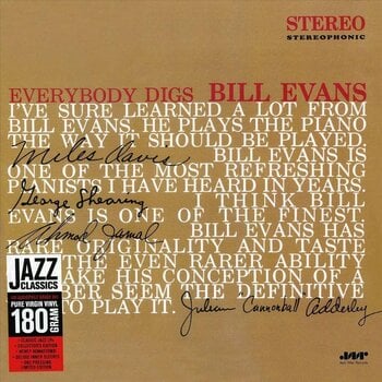 Disco in vinile Bill Evans - Everybody Digs Bill Evans (Limited Edition) (180 g) (LP) - 1