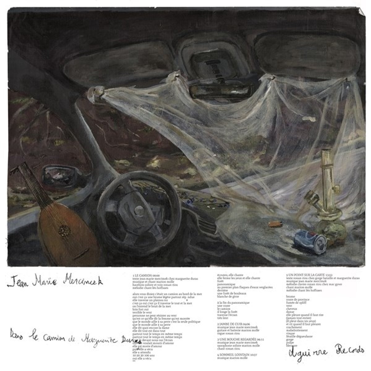 Vinylskiva Jean-Marie Mercimek - Dans Le Camion De Marguerite Duras (LP)