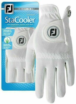 Γάντια Footjoy StaCooler Womens Golf Glove White LH S - 1