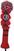 Casquette Callaway Pom Pom X Fairway Headcover 18 Rouge-Titanium-Blanc