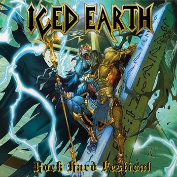 Vinyl Record Iced Earth - Rock Hard (Red Coloured) (2LP) - 1