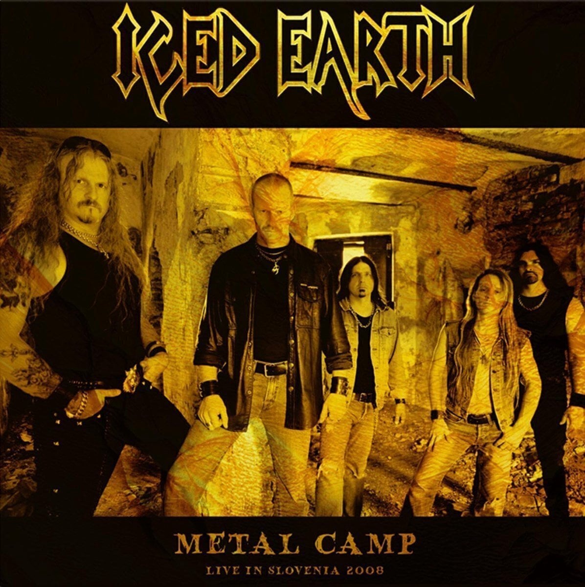 LP ploča Iced Earth - Metal Camp (Limited Edition) (Clear w/ Black & White Splatter Coloured) (2LP)