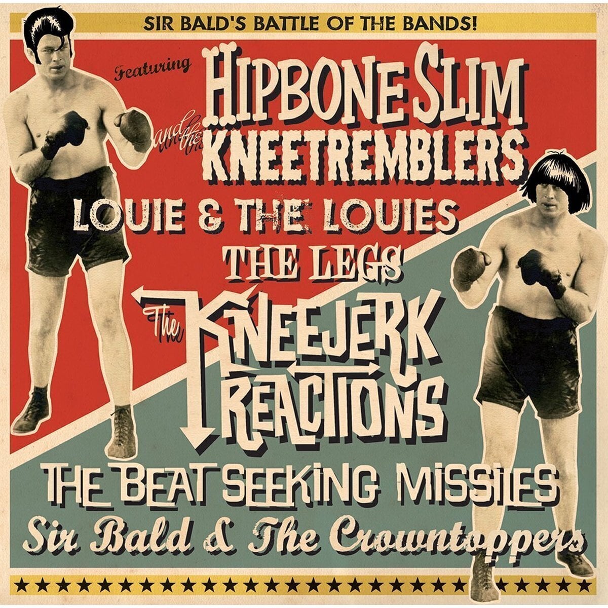 Disque vinyle Various Artists - Sir Bald's Battle Of The Bands (LP)