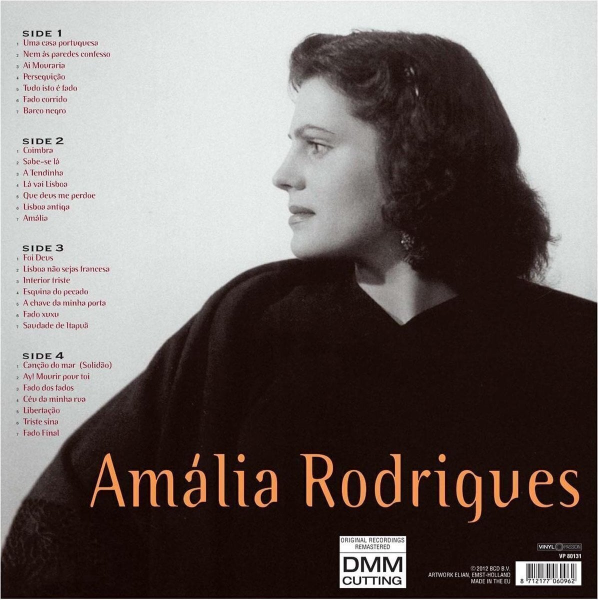 Vinylplate Amália Rodrigues - Uma Casa Portuguesa (2 LP)