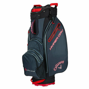 Cart Bag Callaway Hyper Dry Titanium/Black/Red Cart Bag - 1