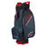 Borsa da golf Cart Bag Callaway Hyper Dry Titanium/Black/Red Borsa da golf Cart Bag