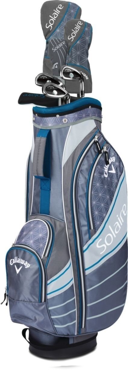 Set golf Callaway Solaire 8-piece donna kit destro Niagara Blue