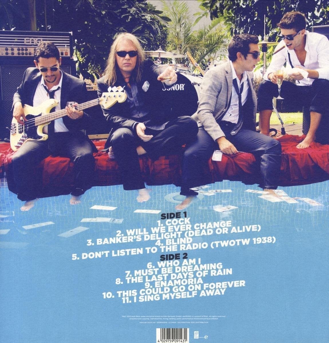 Hanglemez Andi Deris And The Bad Bankers - Million Dollar Haircuts On Ten Cent Heads (LP)