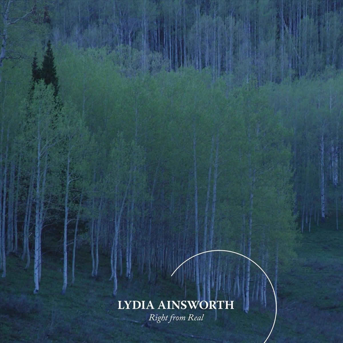 Вінілові платівки Lydia Ainsworth - Right From Real (Limited Edition) (Malachite Green Coloured) (LP)