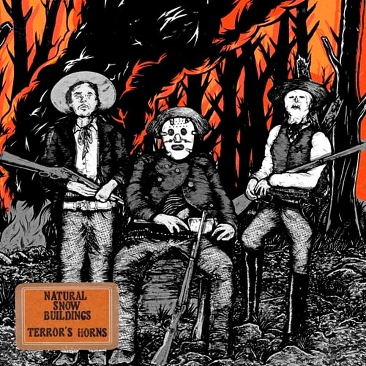 LP platňa Natural Snow Buildings - Terror's Horns (LP)