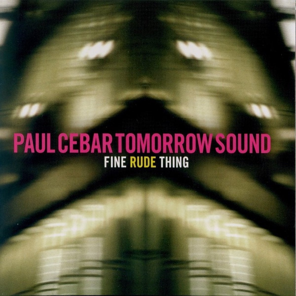 Schallplatte Paul Cebar Tomorrow Sound - Fine Rude Thing (LP)