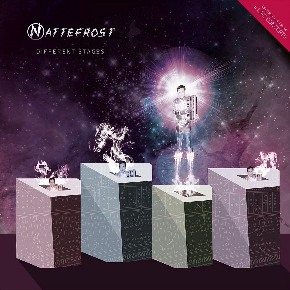 LP ploča Nattefrost - Different Stages (Limited Edition) (Clear Coloured) (180 g) (LP)