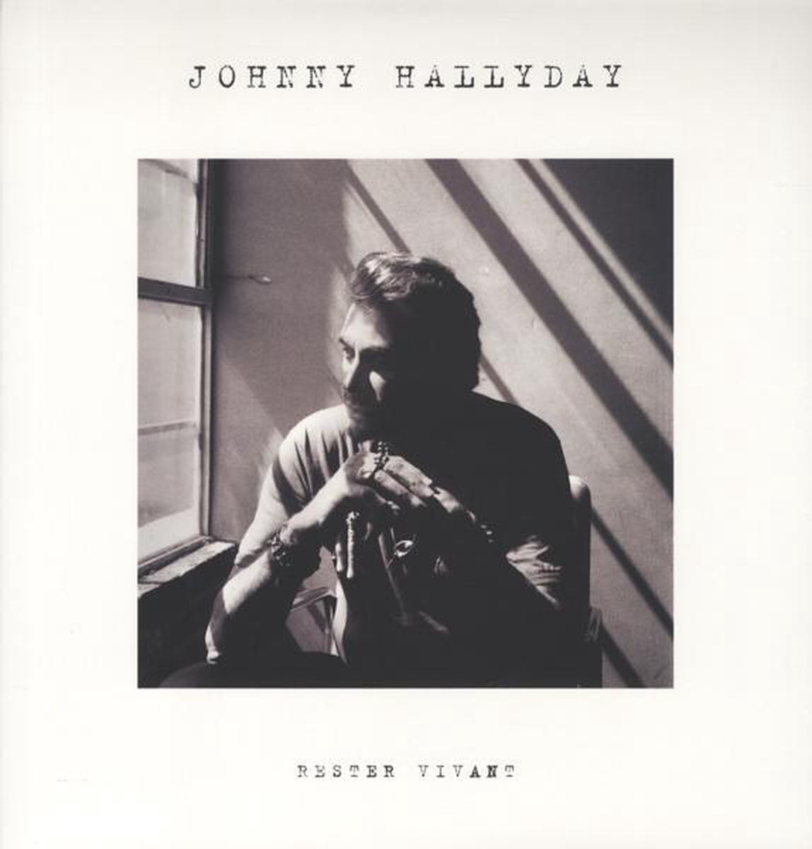 Schallplatte Johnny Hallyday - Rester Vivant (LP)