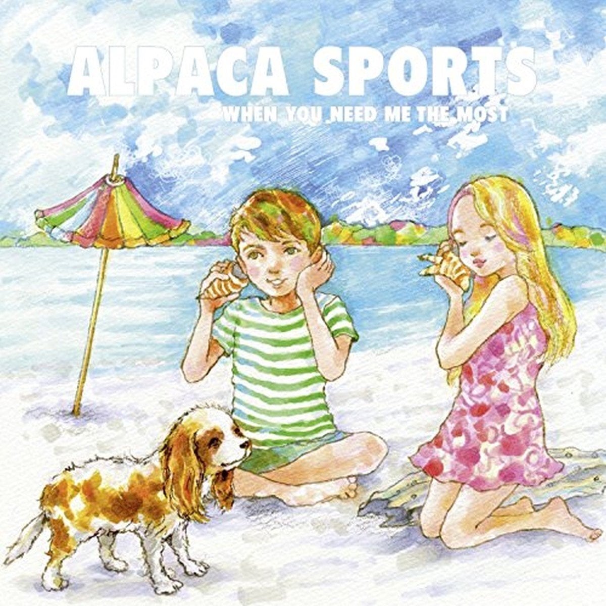 Δίσκος LP Alpaca Sports - When You Need Me The Most (Limited Edition) (Blue Coloured) (10")