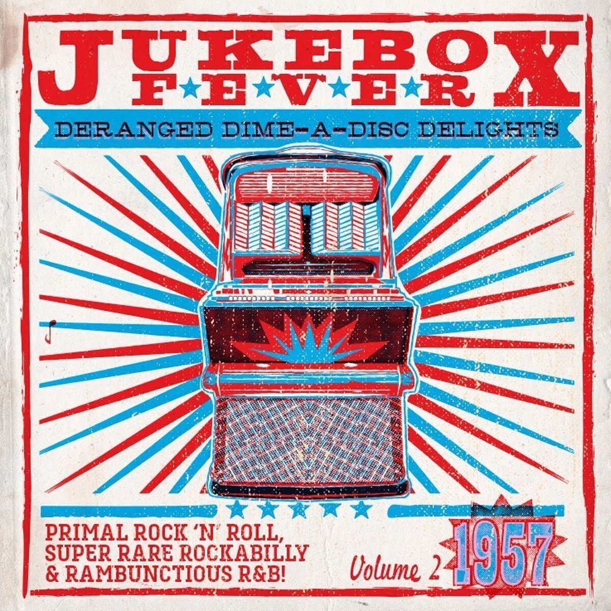 Schallplatte Various Artists - Jukebox Fever Volume 2: 1957 (10" + CD)