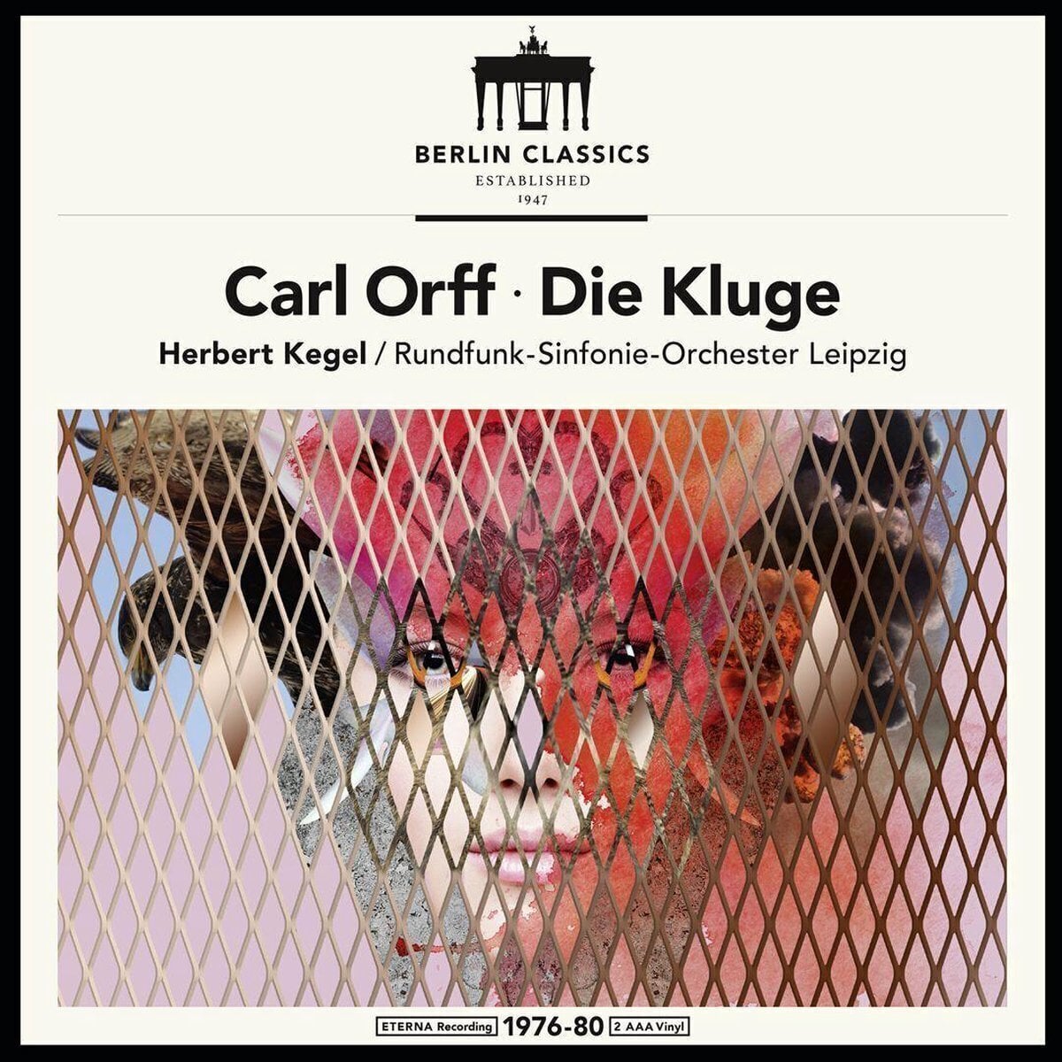 Vinüülplaat Carl Orff & Herbert Kegel & Rundfunk-Sinfonie-Orchester Leipzig - Die Kluge (Reissue) (2 LP)