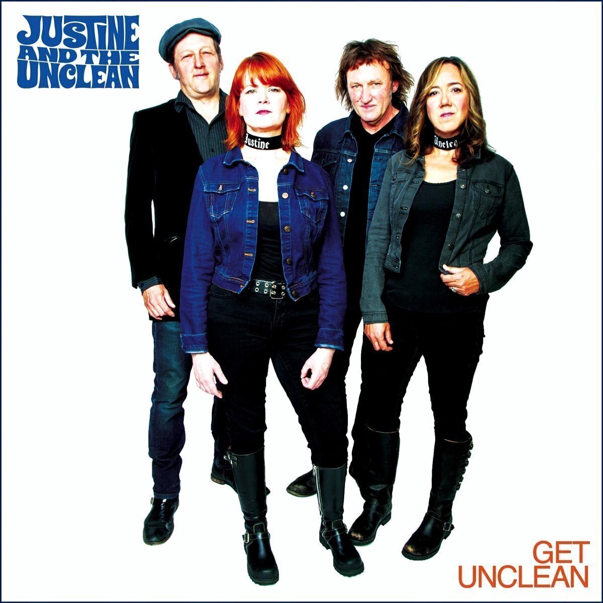Disco de vinilo Justine And The Unclean - Get Unclean (White Coloured) (LP)