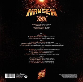 Disque vinyle Hansen & Friends - XXX (2 LP) - 1