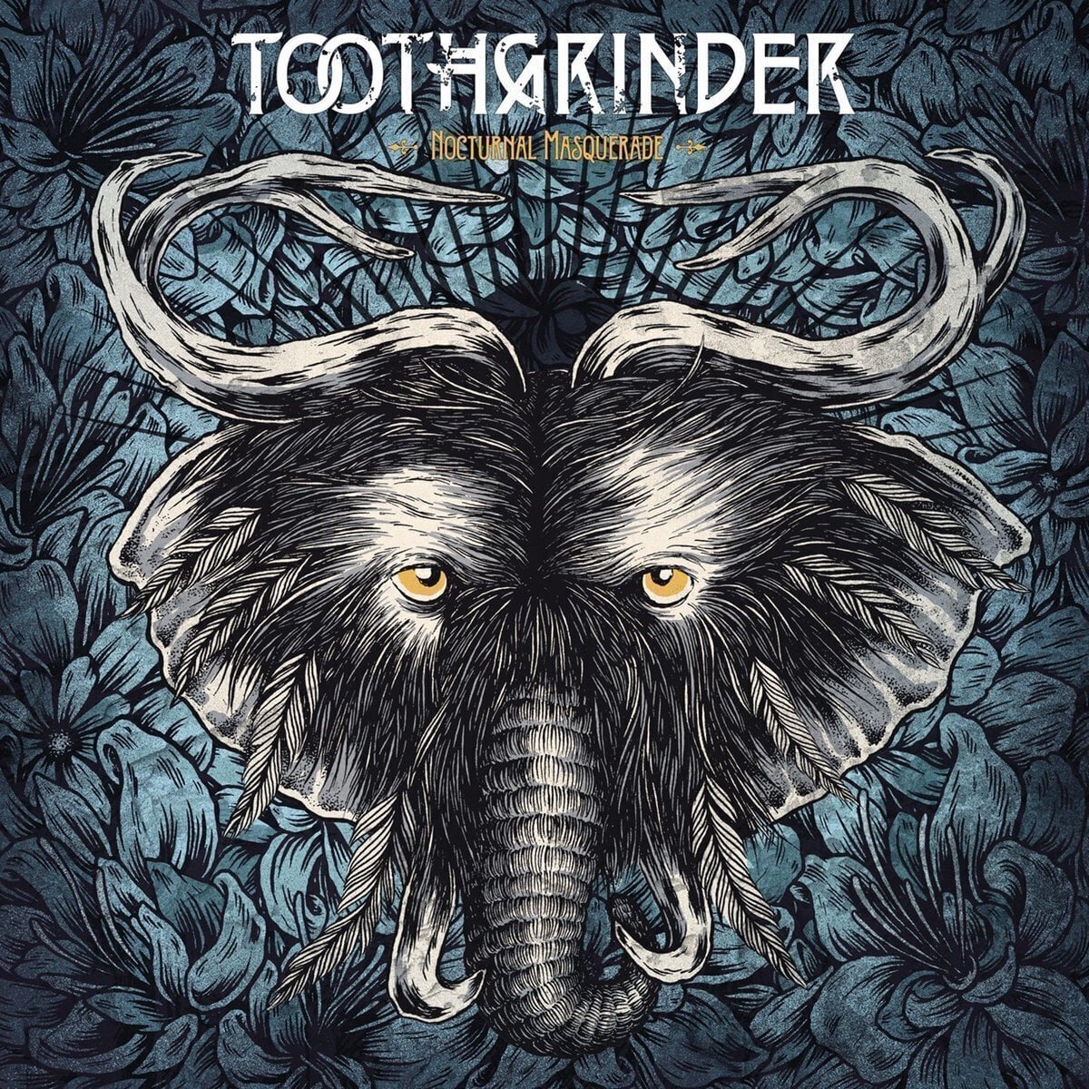 Schallplatte Toothgrinder - Nocturnal Masquerade (Limited Edition) (Blue Coloured) (LP)