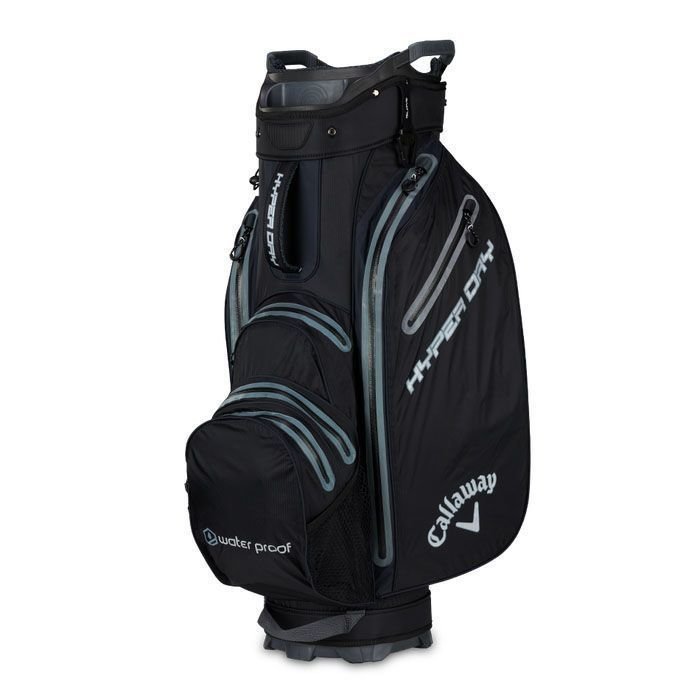 Golf torba Cart Bag Callaway Hyper Dry Black/Titanium/Silver Cart Bag 2019