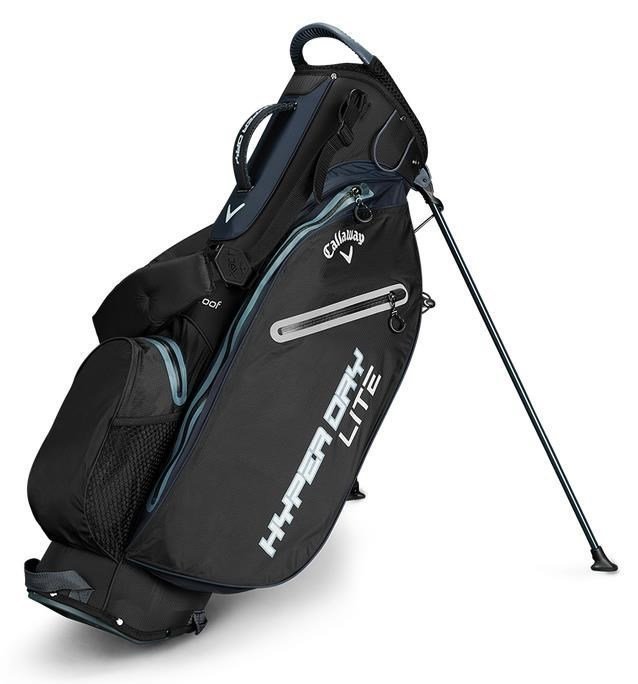 Чантa за голф Callaway Hyper Dry Lite Double Strap Black/Titanium/Silver Stand Bag 2019