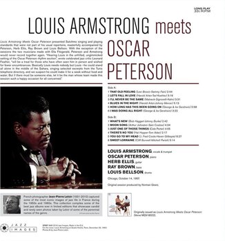 Disque vinyle Louis Armstrong & Oscar Peterson - Louis Armstrong Meets Oscar Peterson (Deluxe Edition) (180 g) (LP) - 1