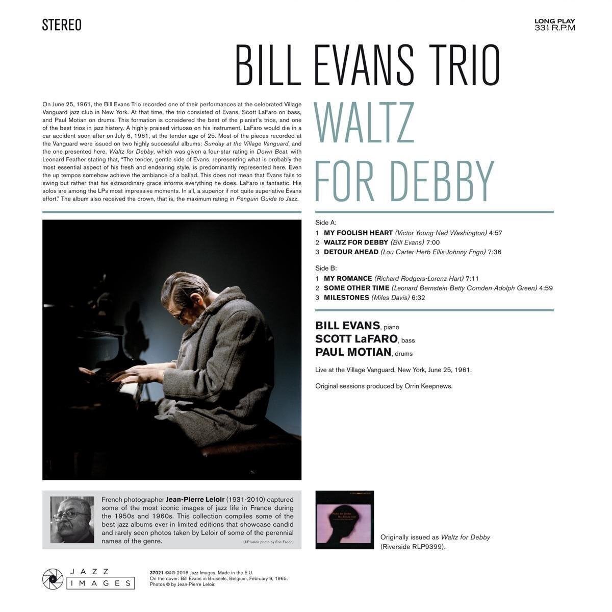 Płyta winylowa The Bill Evans Trio - Waltz For Debby (Deluxe Edition) (180 g) (LP)