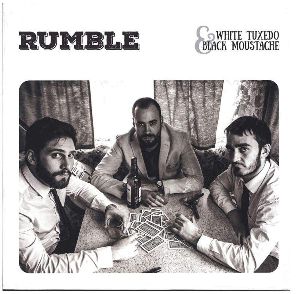 Vinyylilevy The Rumble - white tuxedo & black moustache (LP)