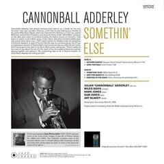 Disque vinyle Cannonball Adderley - Somethin' Else (Deluxe Edition) (180 g) (LP)