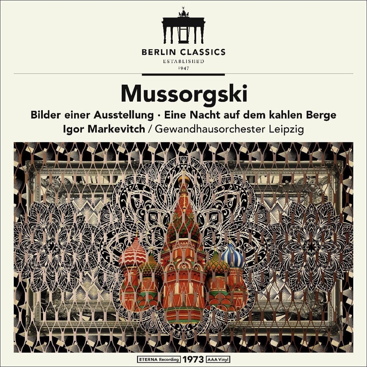 Płyta winylowa Mussorgsky & Markevich & Leipzig - Mussorgsky: Pictures At An Exhibition/Night At The (LP)